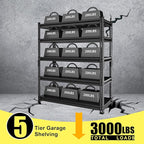 SDXYSTCE 48" W Garage Storage Shelves Heavy Duty, 3000LBS Loads Adjustable - Image 4