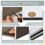 Sinmoe 100 Sheets 5 Shades Cardstock Paper 8.5 x 11 Inches 180gsm Solid Core - Image 4