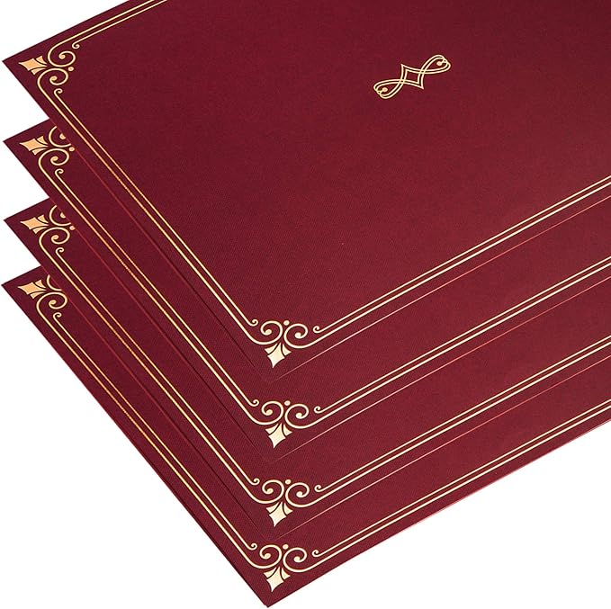 Certificate Holders, Certificate Folders, 9 x 11.5 Inches - Image 7