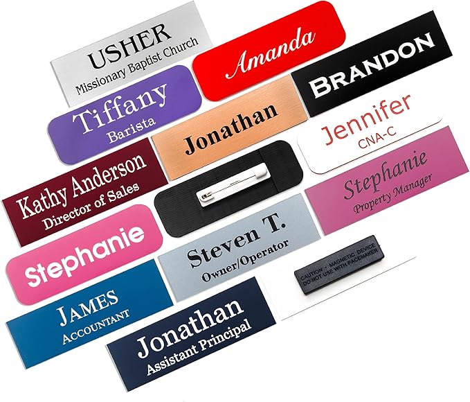 Custom Engraved Name Badges - Image 5