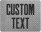 Custom Sign, Custom Street Sign, 11 Font Colors, 13 Font Styles, 4 Hole Options