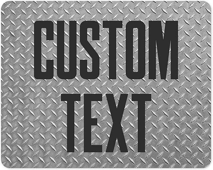 Custom Sign, Custom Street Sign, 11 Font Colors, 13 Font Styles, 4 Hole Options by MySignCenter
