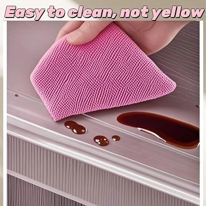 Clear Self Adhesive Edge, 1.18in Width x118.2in Length, Self-Adhesive Table - Image 7
