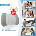 Lofty Aim Memory Foam Lumbar Support Cushion Relieves Lower Back Pain - Image 6