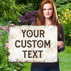 Rustic Custom Sign, Personalized Metal Signs, Gifts - Image 2