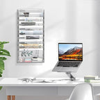 EasyPAG Wall File Holder 10 Tier Mesh Hanging Folder Organizer - Image 9