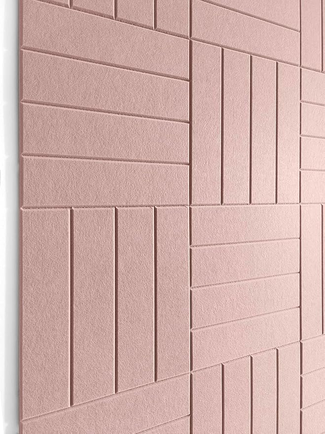 DECORITA Felt Bulletin Board Tiles | Modern Cork Board Alternative | Large Cork by DesignerManufacturerofInnovativeBulletinBoardSolutionsforHomeOffice