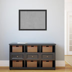 Amanti Art Black Framed Magnetic Board 23x31 Medium Vision Board - Image 5