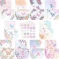 TaoBary 160 Pcs Stationery Paper Set 50 Double Sided Stationery Papers by TaoBary