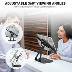 AboveTEK Anti-Theft iPad Kiosk Stand, 360° Swivel POS Tablet Mount - Image 3