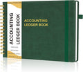 HAUTOCO Hardcover Accounting Ledger Book by HAUTOCO