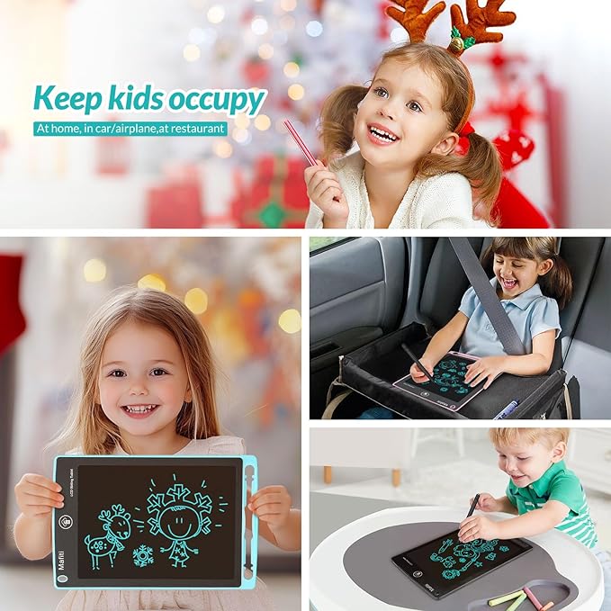 Mafiti 3 Pack LCD Writing Tablet 8.5 Inch Electronic Drawing Pads Doodle Board - Image 4