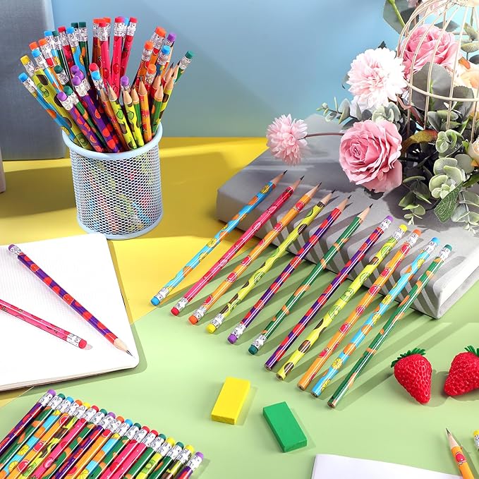 TecUnite 120 Pcs HB Pencils Unsharpened Pencils - Image 5