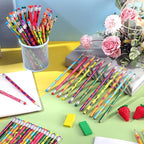 TecUnite 120 Pcs HB Pencils Unsharpened Pencils - Image 5