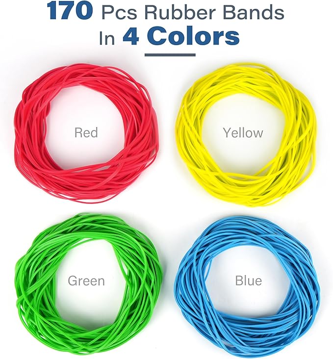 LotFancy Large Rubber Bands - Image 2