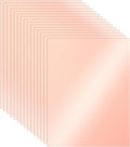 100 Sheets Pink Shimmer Cardstock 8.5 x 11 Scrapbooking Paper, 92lb Heavyweight by Guakicae