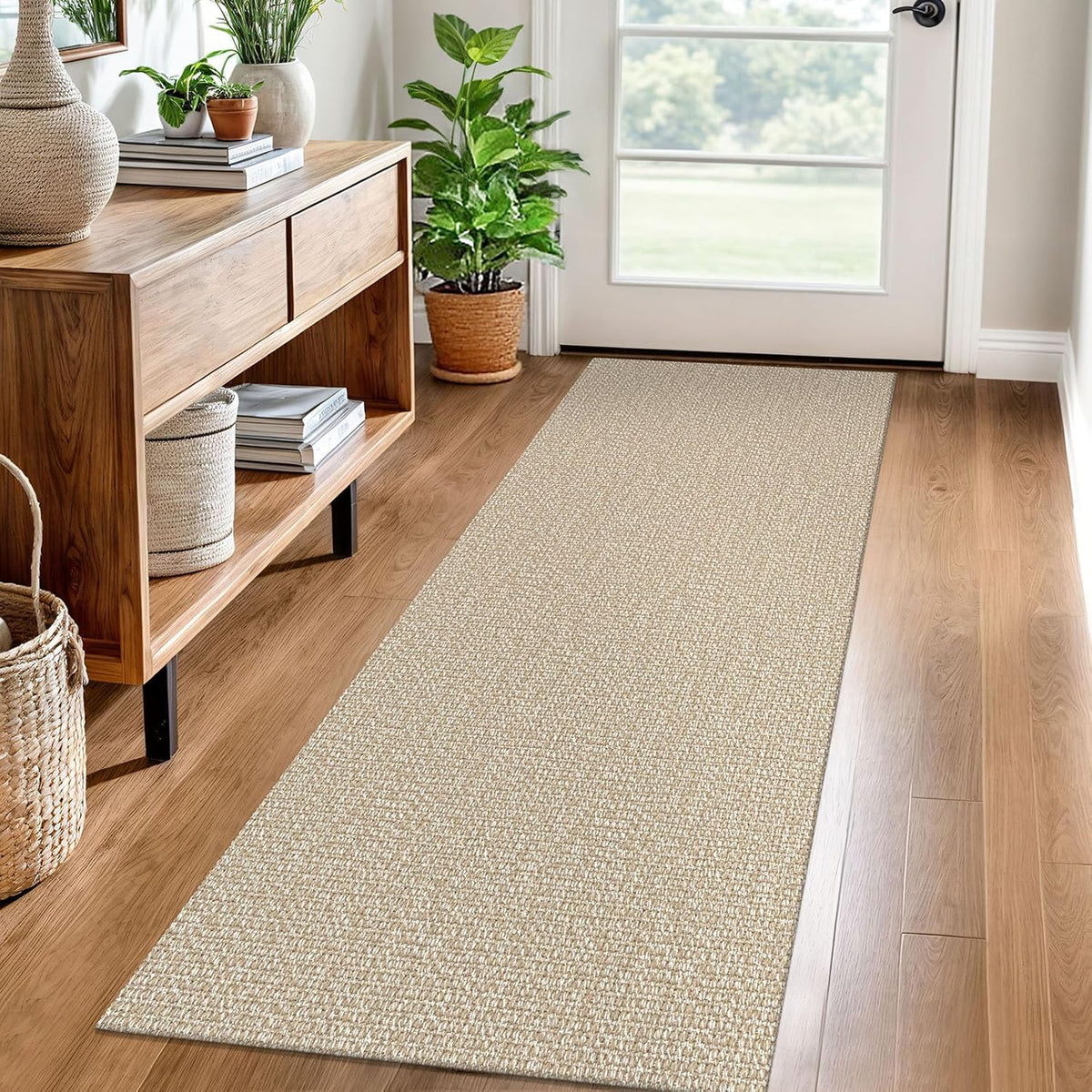 earthall washable runner rug 2x6 ft non slip, main product view