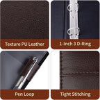 Antner 3 Ring Personal Check Binder - Image 4