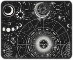 Auhoahsil Mouse Pad, 12 x 10 in Tarot Style Sun Moon Computer Mouse Pad by Auhoahsil