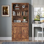 BORNOON 71.4" Tall Bookshelf - Image 3