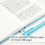 feela 5 Pack Notebooks Journals Bulk, Hardcover Classic Ruled Lined Journals - Image 3