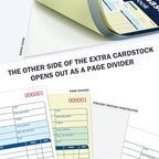 100 Sets Purchase Order Book 5-9/16 x 8-7/16 Inches 2 Part Carbonless Copy - Image 5