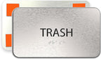 ADASigns Trash Sign 7”x4” by ADASigns
