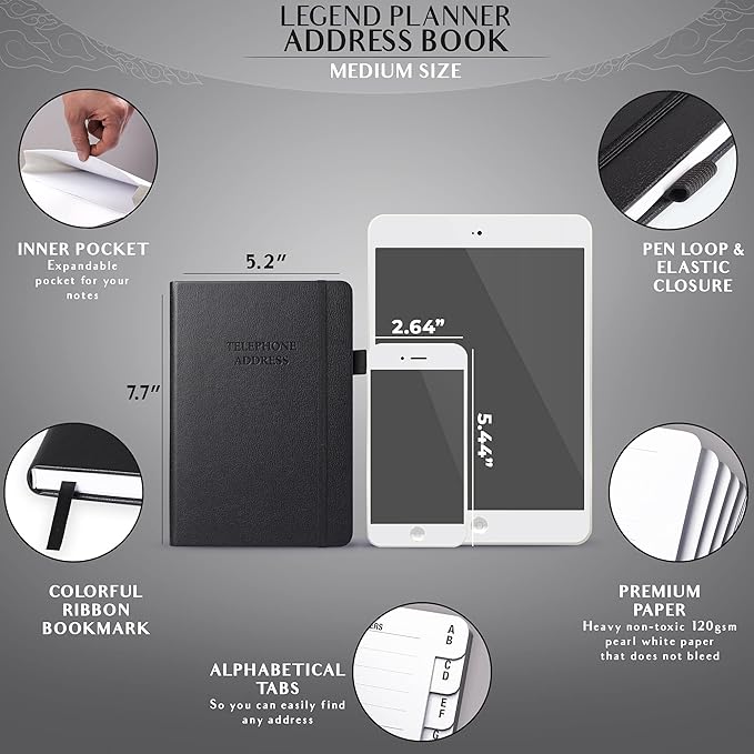 Legend Planner Address Book - Image 2