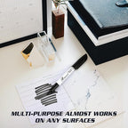 Buecs Black Dry Erase Markers, Chisel tip, Dry-Erase Boards, School Office - Image 7