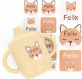 Large Name Labels for Kids by Teddylabels