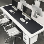 CENNBIE Leather Desk Mat Protector, 74.8" x 16" Extra Large Leather Office Desk - Image 5