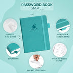 Clever Fox Password Book with alphabetical tabs. Internet Address Organizer - Image 2