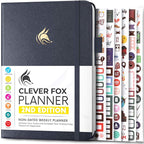 Clever Fox Planner 2nd Edition – Colorful Weekly & Monthly Goal Planner by CleverFox