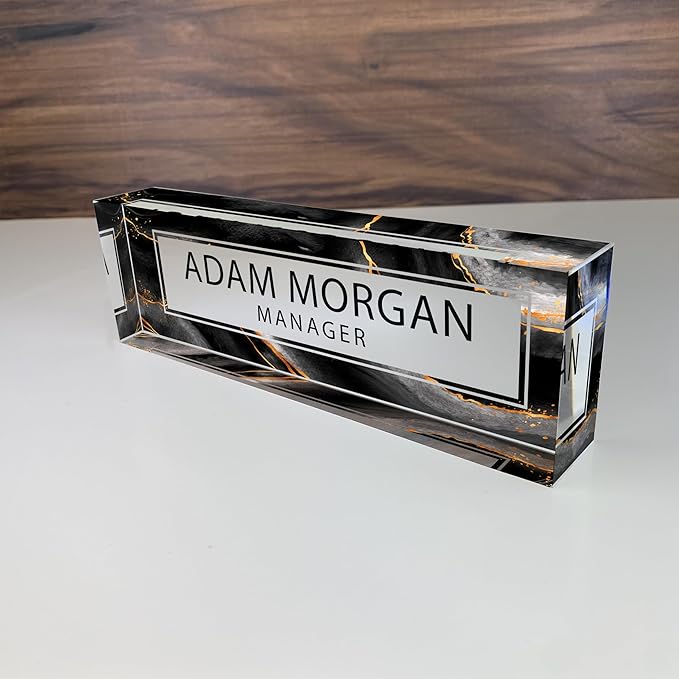 ARTBLOX | Custom Name Plates for Desk, Ideal Office Decoration for Men and Women - Image 2