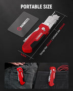 KAIWEETS Utility Knife Scraper, 2-in-1 Folding Box Cutter - Image 7