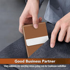 Business Card Holder with Ultra Slim Design, Business Card Case with Premium PU - Image 2