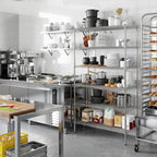 Regal Altair 18" Deep x 42" Wide x 74" Height Wire Shelving Kit | 6-Tier | NSF - Image 5