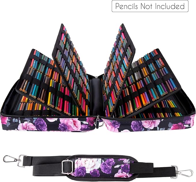 YOUSHARES 480 Slots Colored Pencil Case - Image 3