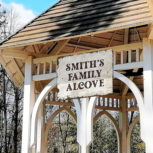 Rustic Custom Sign, Personalized Metal Signs, Gift - Image 4