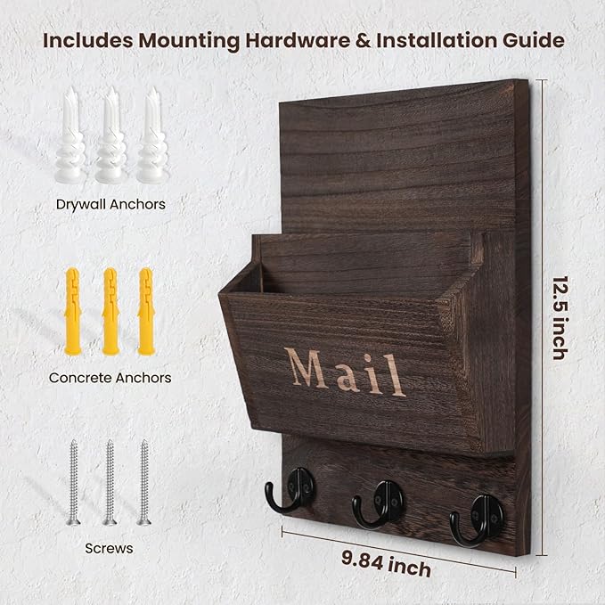 Lucundm Mail and Key Holder - Image 7