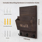 Lucundm Mail and Key Holder - Image 7