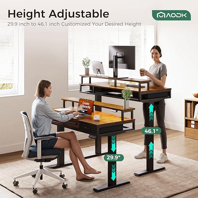 AODK Electric Standing Desk - Image 4