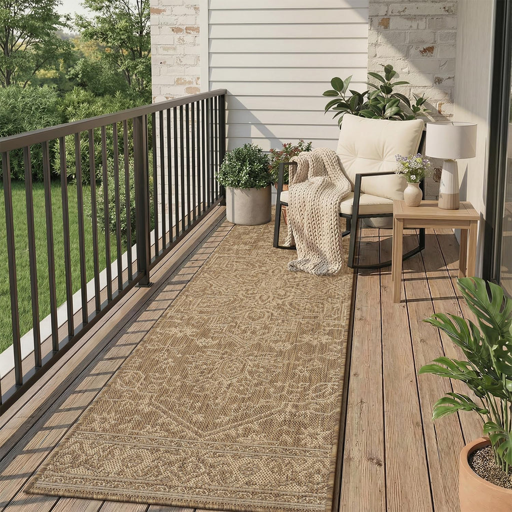 montvoo-2x6 ft indoor outdoor runner rugs for entryway, main product view