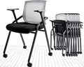 BLANEDUO Conference Room Chairs, Folding Office Desk Chair by BLANEDUO