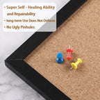 FEBSNOW Cork Board Bulletin Board 15.7 x 12 Inches - Image 4