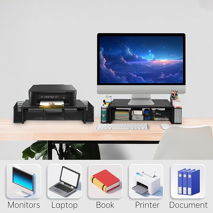 Qupui Computer Monitor Stand Riser - Image 5