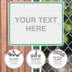 Custom Sign, Personalized Metal Signs, Customize - Image 4