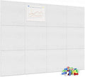 Neatsure Large Cork Board for Wall, 12 Panels Felt Tiles Tack Push Pin Board by Neatsure