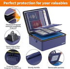 ENGPOW Fireproof Document Box, Hard Fireproof Box - Image 4