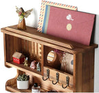 Mutsault Key Holder for Wall, Mail Organizer Wall Mounted - Image 4